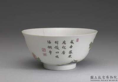 图片[2]-Bowl with flowers and birds in falangcai painted enamels, Qing dynasty, Yongzheng reign 1723-1735-China Archive